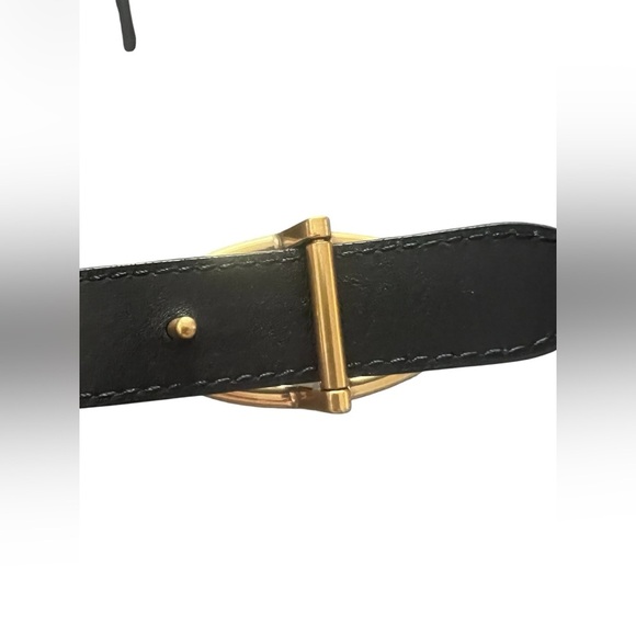 COACH Horse and Carriage Buckle Belt Black size M main image 4